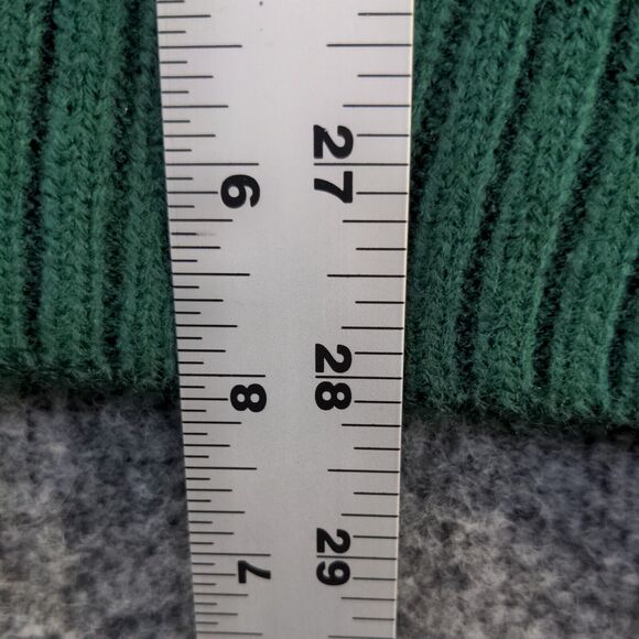 Blizzard Bay Men's Knit Ugly Sweater Large Long Sleeve Green Crew Neck Acrylic - Picture 11 of 12